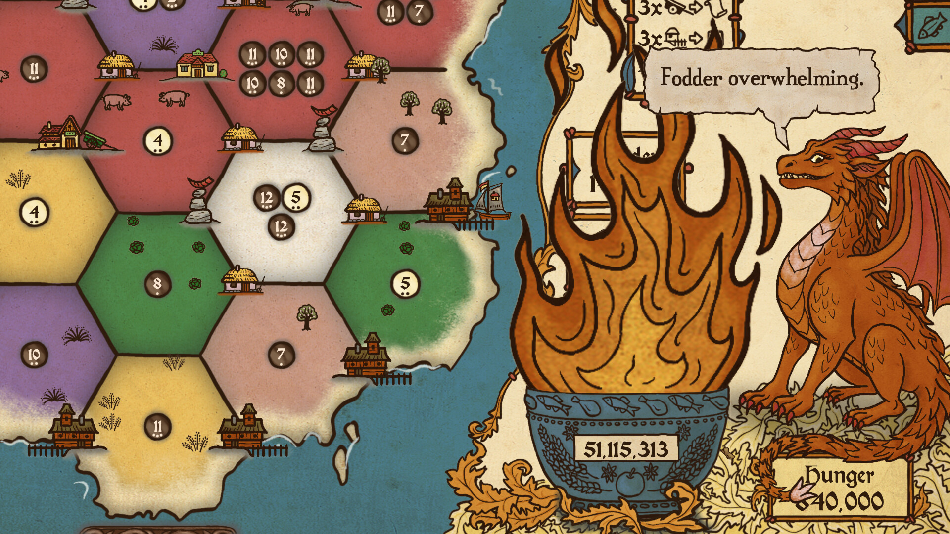 Feed the Scorchpot official gameplay screenshot