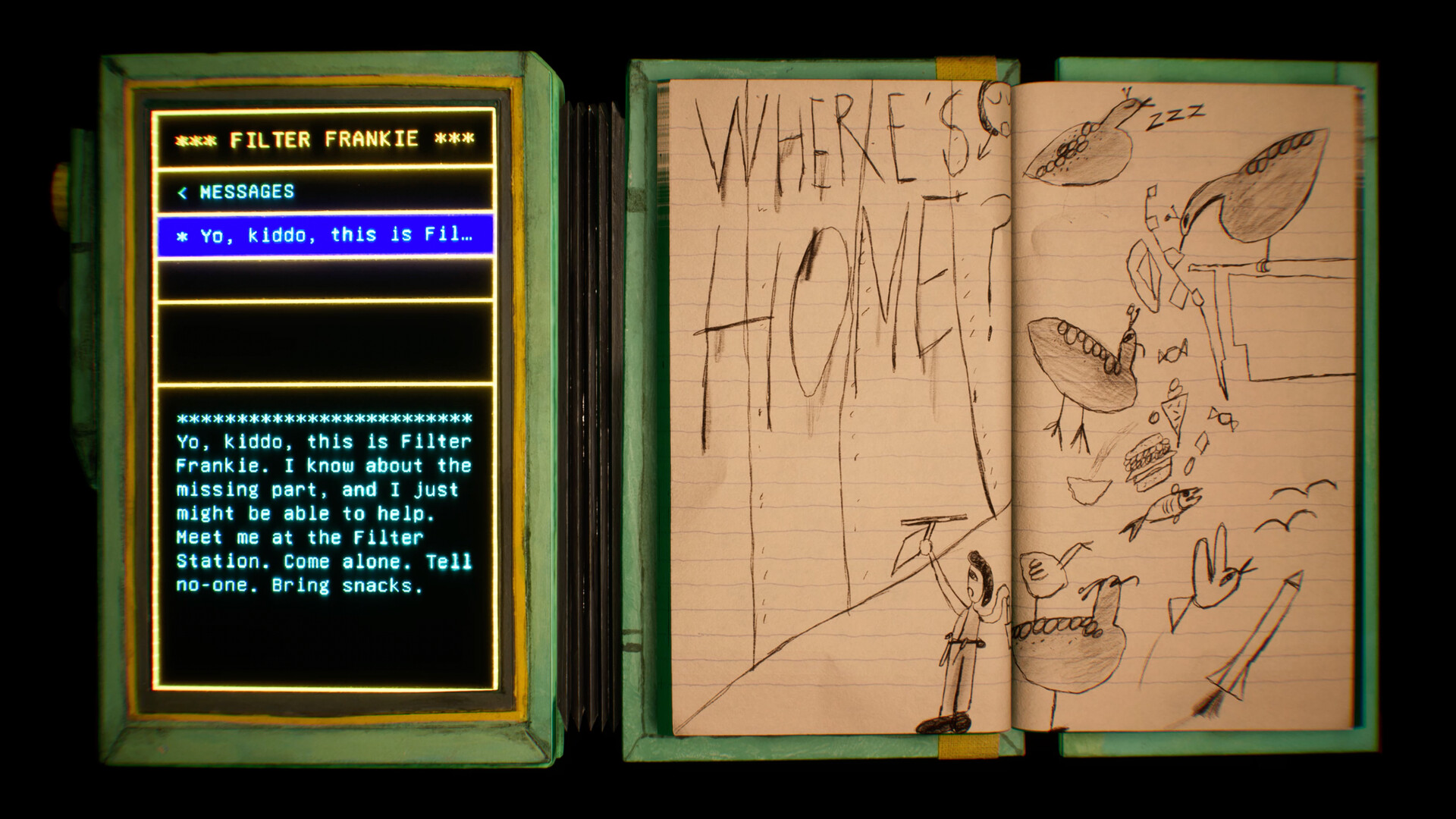 Harold Halibut official gameplay screenshot