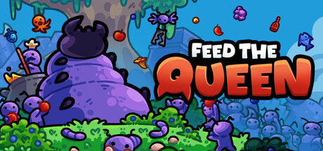 FEED THE QUEEN official Steam header artwork